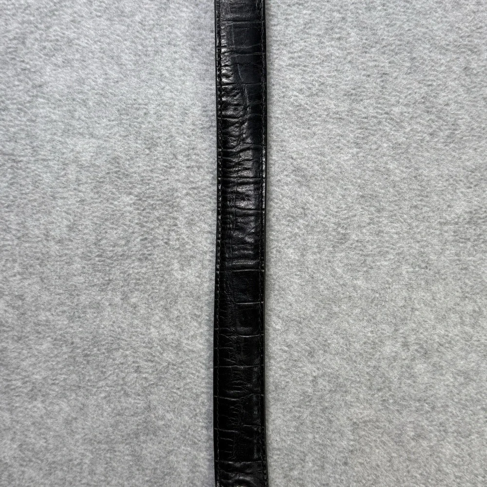 Vintage Brighton Leather Belt ML 32 Black Brown Heart Concho Silver Gold 40210‎ - Picture 4 of 9